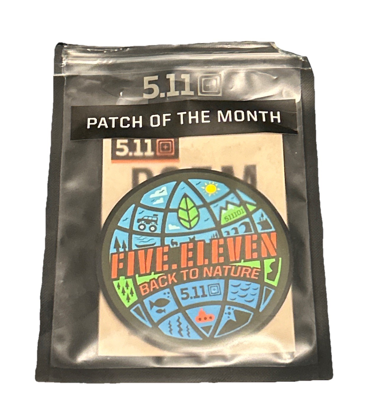 5.11 Tactical Patch POTM Patch of the Month May 2022 Back To Nature