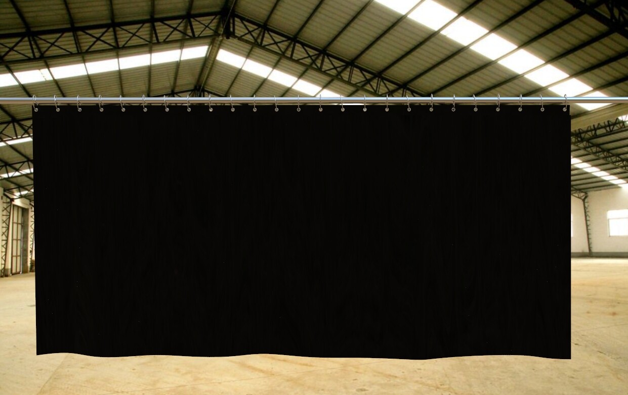 New Curtain/Stage Backdrop/Partition 10 H x 50 W, Non-FR, Custom Sizes Available