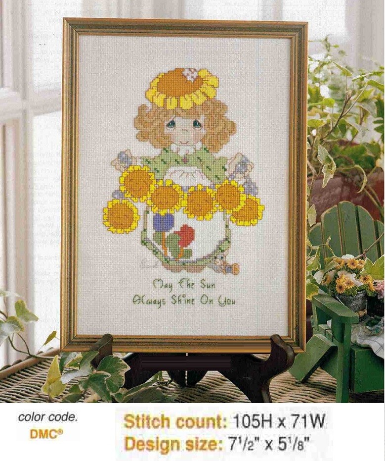 MAY THE SUN ALWAYS SHINE ON YOU  CROSS STITCH   PATTERN ONLY   YD  SYW