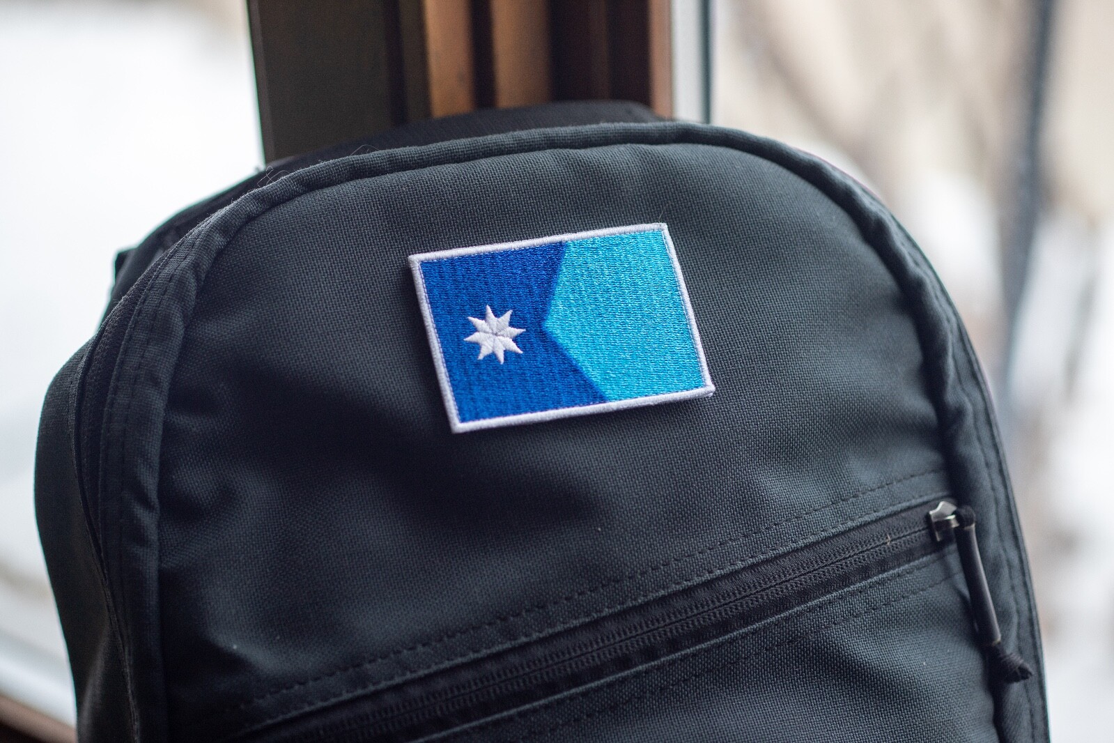 New (2023) Minnesota Flag! 2"x3" Morale Patch with Hook & Loop