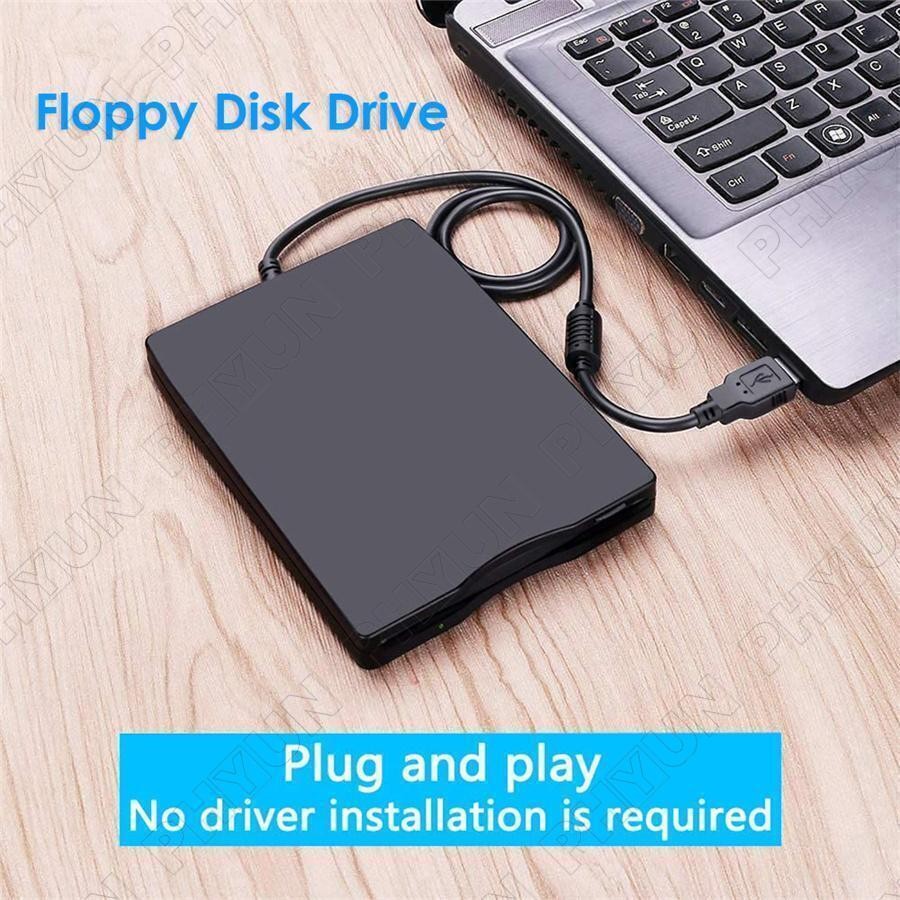 3.5" USB 2.0 Data External Floppy Disk Drive 1.44MB Laptop PC Win 7/8/10 For Mac