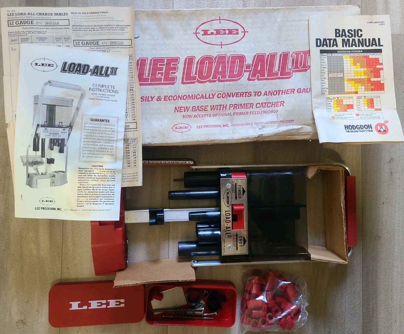 Lee Load All II Shotshell Reloading Press w/Convenient Handle 12 Gauge