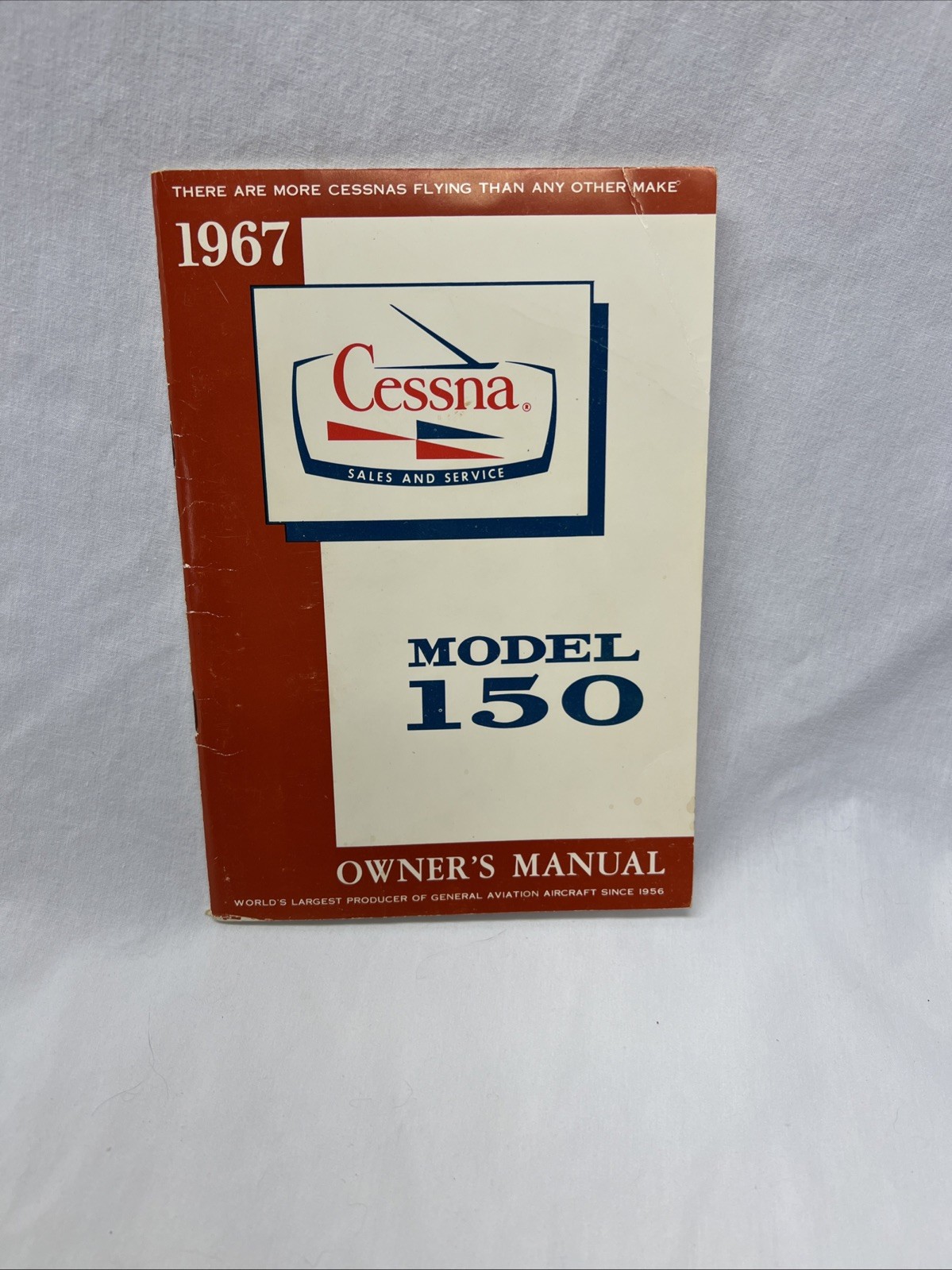 1967 Cessna 150 Owner's Manual D397-13 7-66.  Pristine Condition!