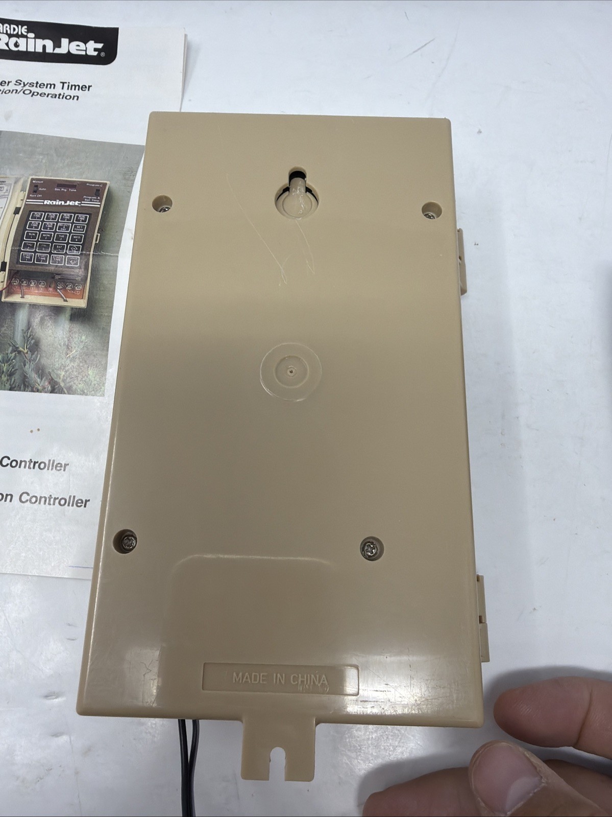 Rainer RJC-44 Sprinkler Controller With 4 Stations In Mint Condition W Manual