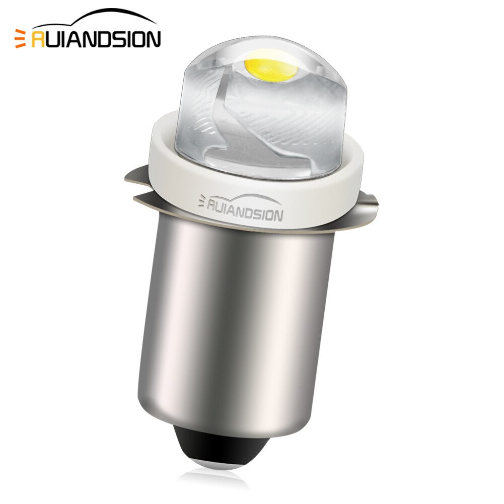 1X P13.5S DC3V-18V LED Upgrade Bulb White Maglite D/C Cell Flashlight 6000K 0.5W