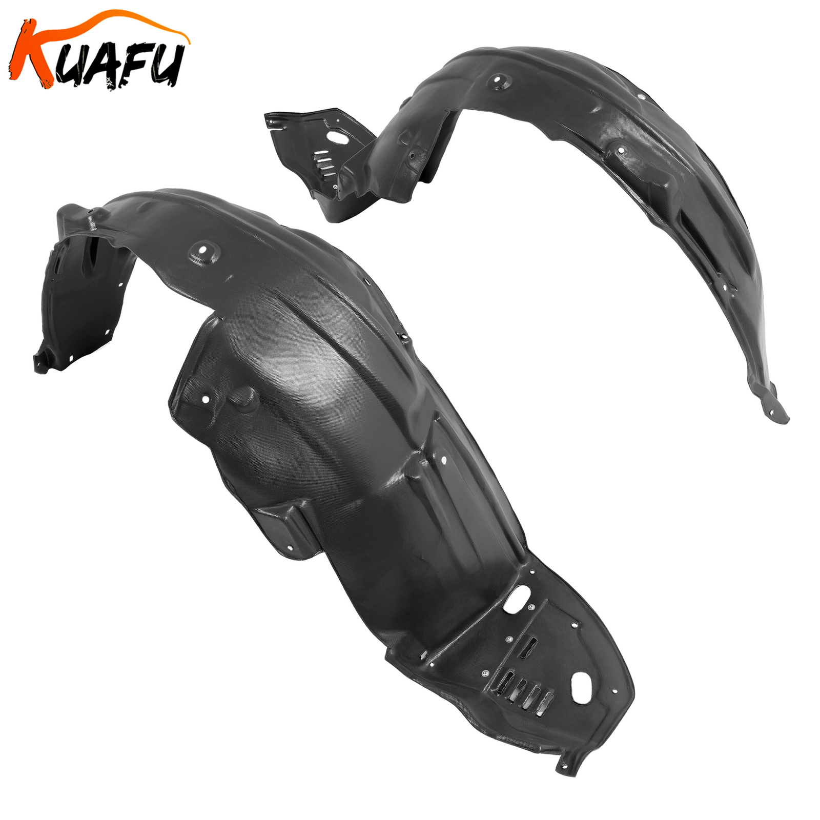 Front Left+Right Side Inner Fender Liner For Honda Accord 4-Door Sedan 2008-2012