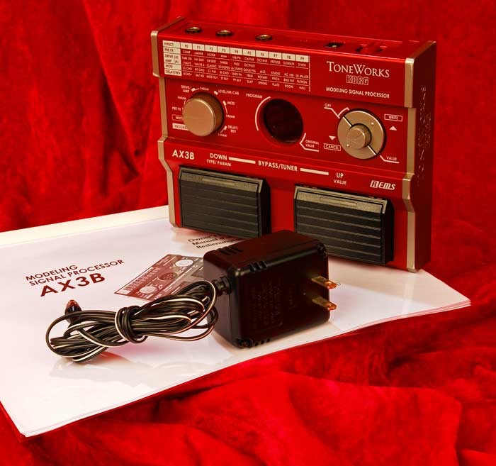 KORG TONEWORKS AX3B for Bass MODELING Multi-Effects PROCESSOR