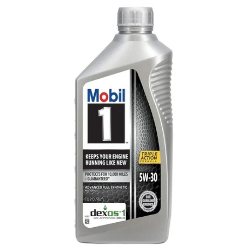 Mobil 1 124315 Full Synthetic 5W-30 Motor Oil 1 Quart Bottle