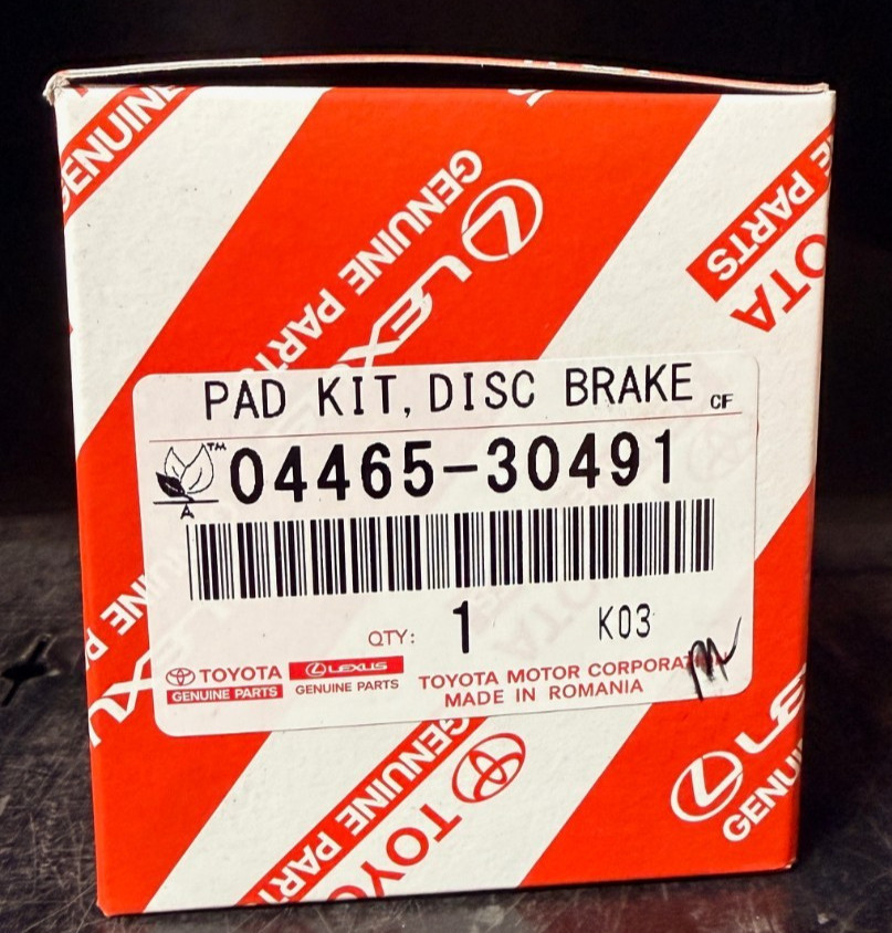 LEXUS/TOYOTA FRONT BRAKE PADS 04465-30491