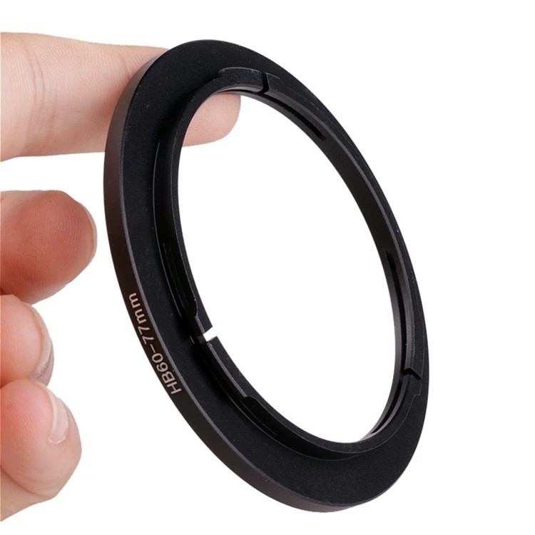 B60-77 Filter Adapter Ring for Hasselblad B60 Bay Mount to 77mm Filter Access