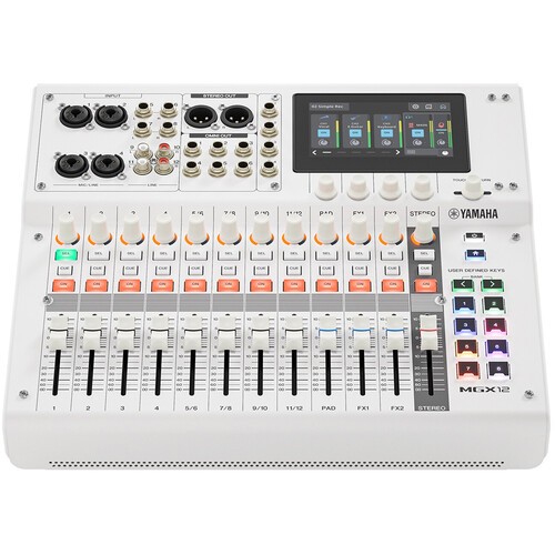 Yamaha MGX12 18-Channel Digital Mixing Console with Audio Interface (White)