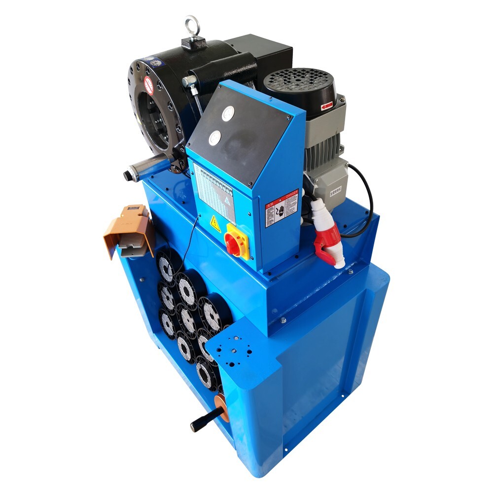 Pipe Reducing Machine 0.55-2.72"Circular Tube Shrinking Machine Hose Clamping