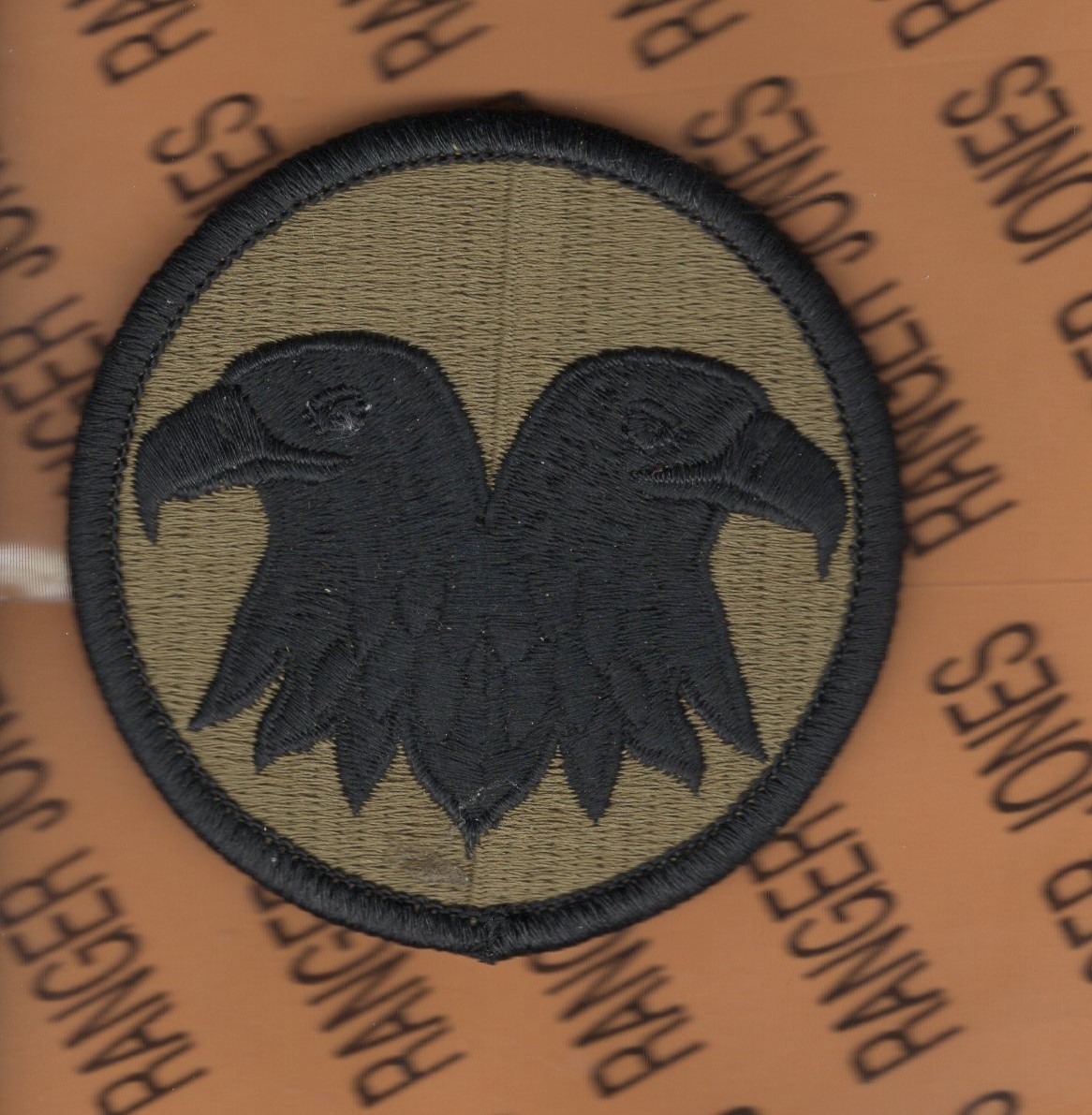 US Army Reserve Command OCP ~3" uniform shoulder patch w/ HOOK m/e