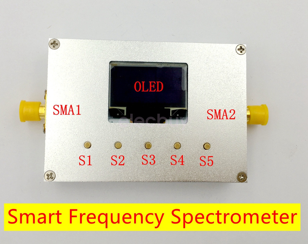 3GHz Handheld Spectrum Analyzer 83.5-4300MHz Frequency Spectrometer RF Source