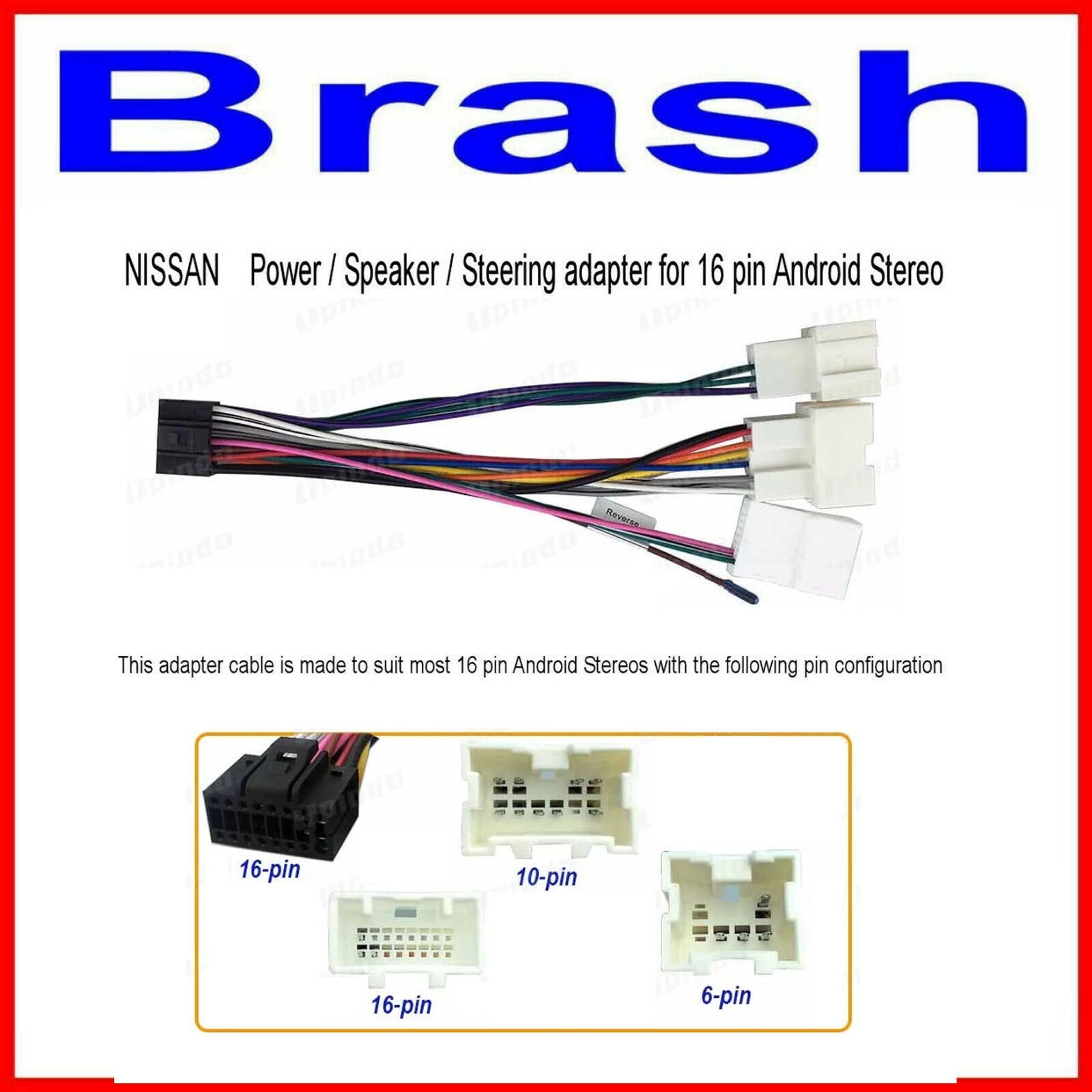 for  MAXIMA 2004-2008  POWER STEERING ANTENNA CABLING FOR ANDROID HEAD UNIT