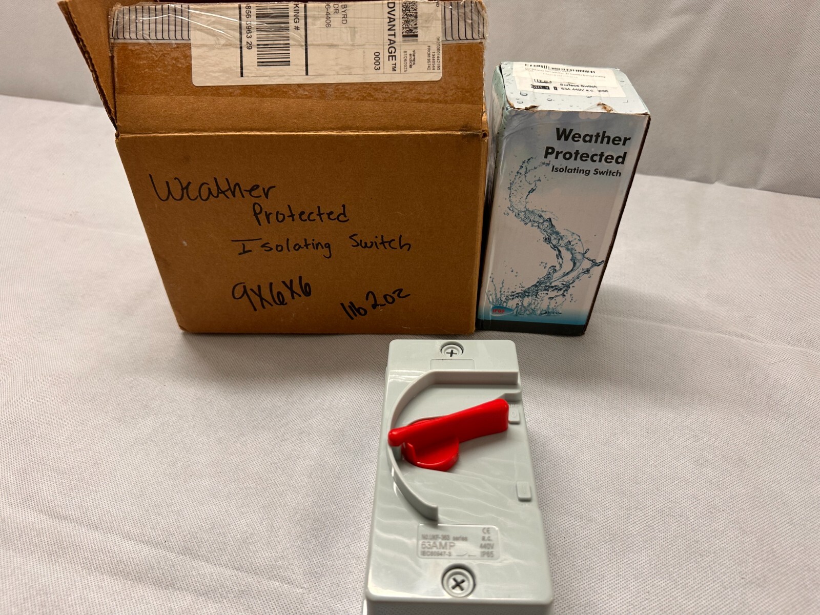 Weather Protected Isolating Switch