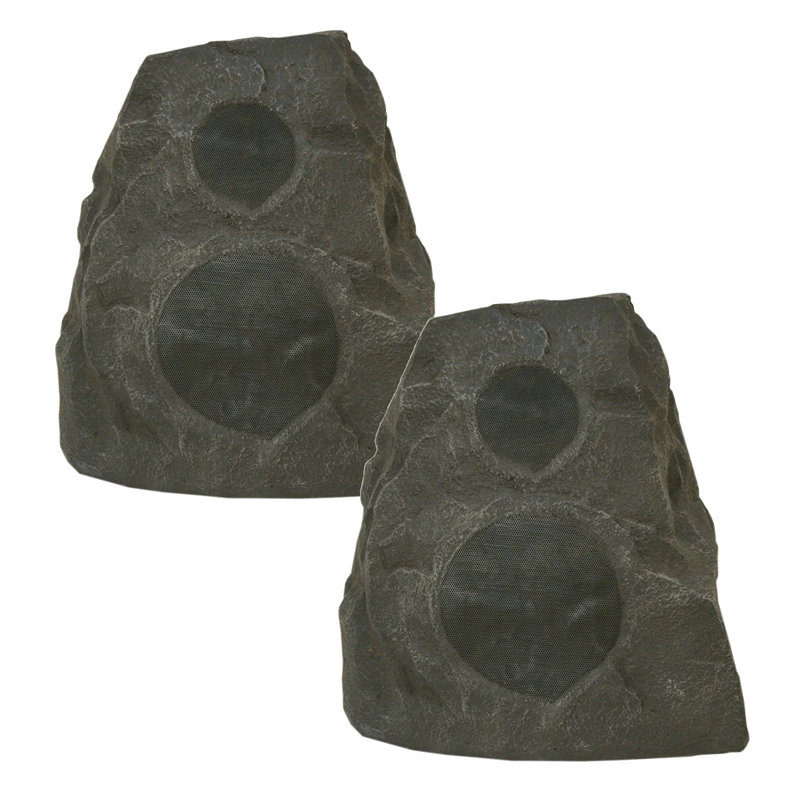 Klipsch AWR-650-SM 6.5" 200W Peak 8 Ohms Outdoor Rock Speaker - Granite (Pair)