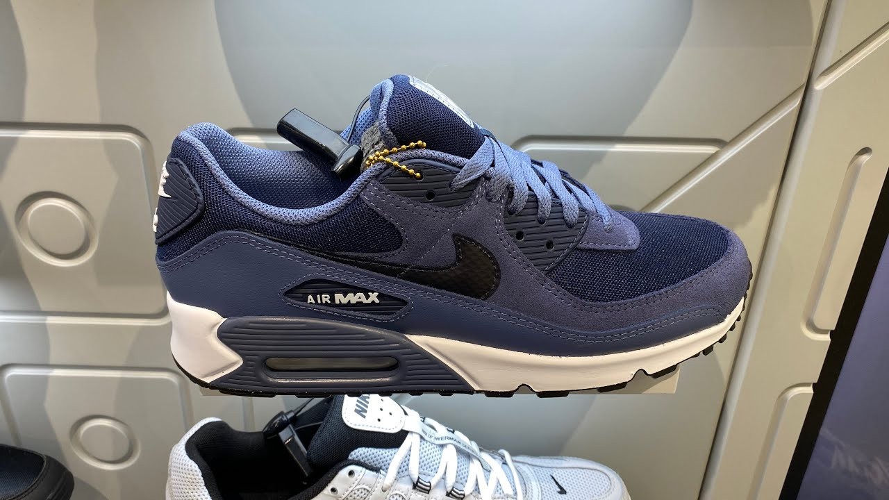Nike Air Max 90 FD0664-400 Men's Multi Size Shoes Diffused Blue BRAND NEW