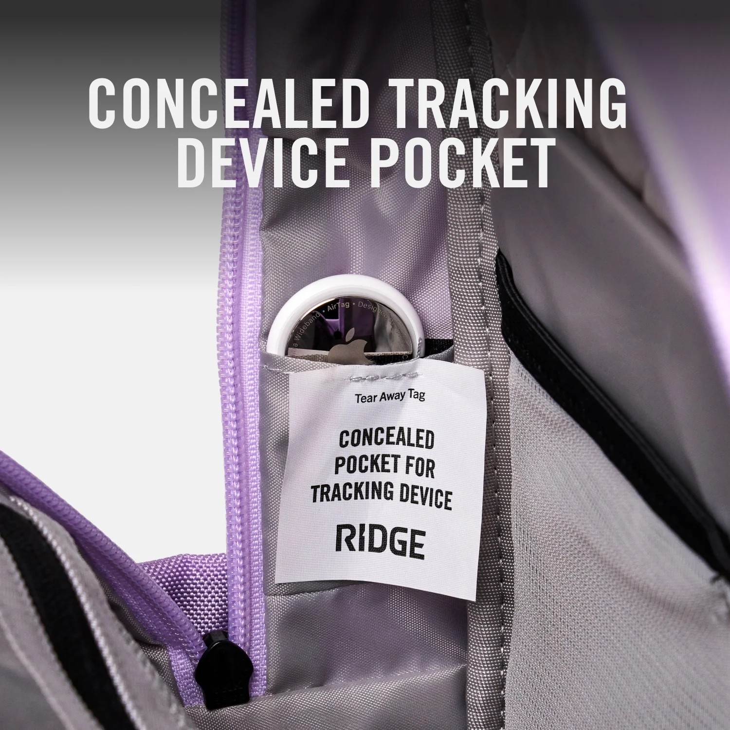 RIDGE COMMUTER BACKPACK in LAVANDER BALLISTIC NYLON 18L