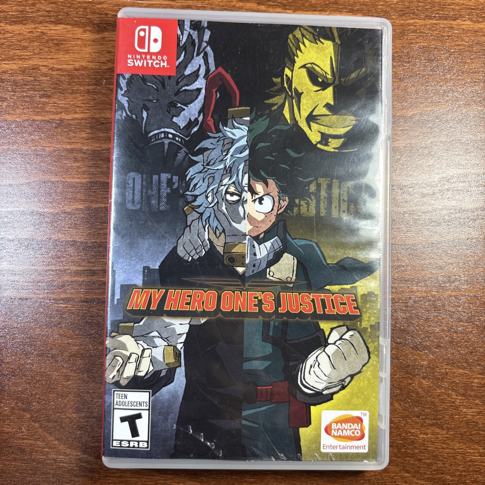 My Hero One's Justice (Case Only) Nintendo Switch Authentic Fast Shipping