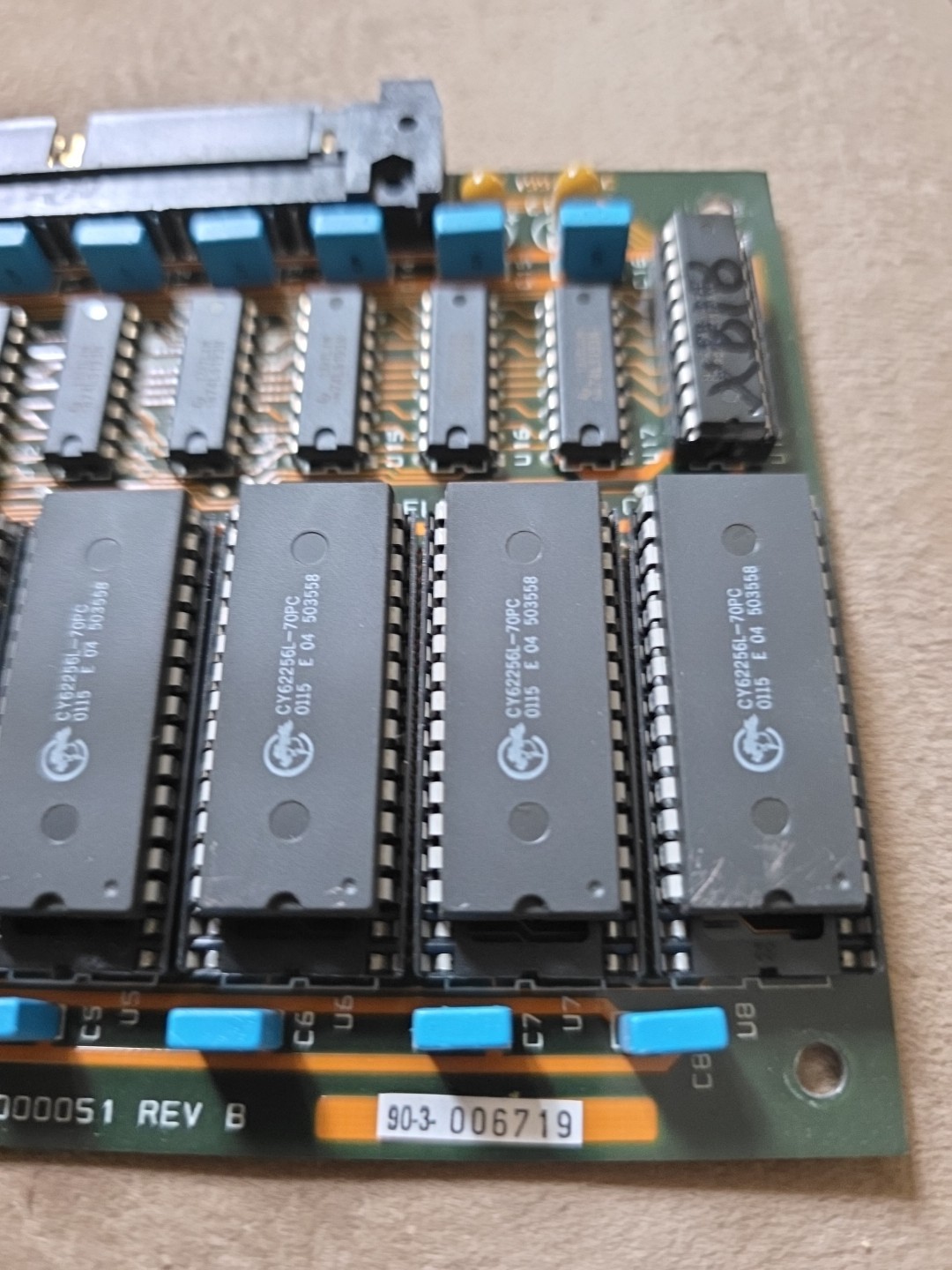 Hirsch Electronics Memory Expansion Board 32K Code 026-0000051 Rev B