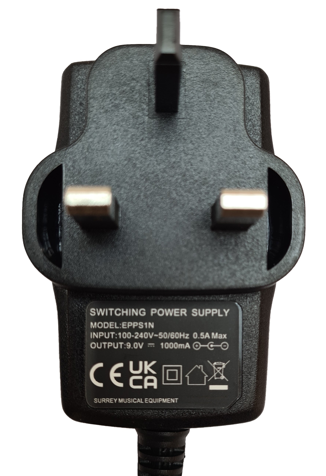 KORG MS2000 MUSIC SYNTHESIZER POWER SUPPLY (2 METER) ADAPTER UK 9V