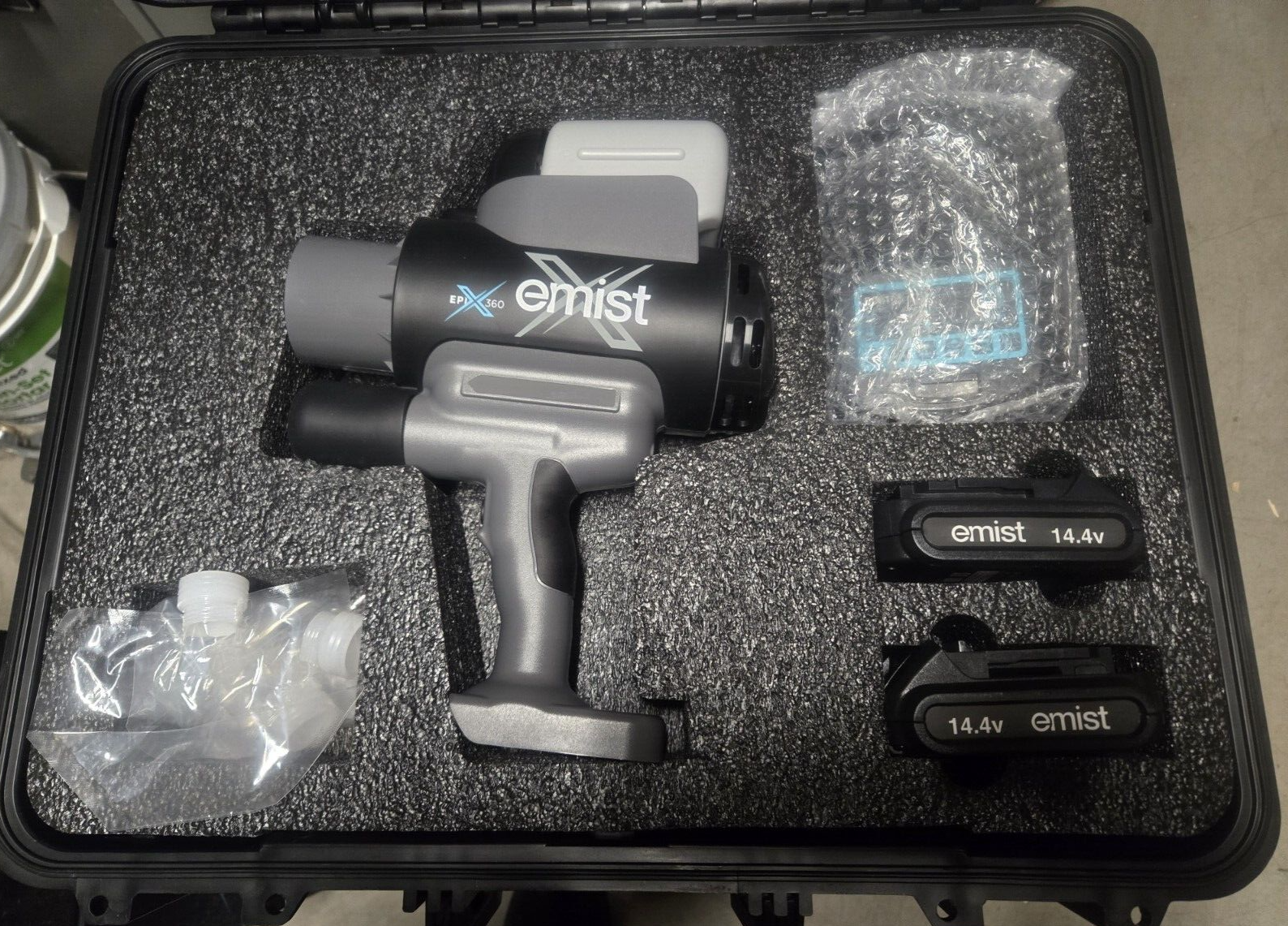 eMist Epix360 Electrostatic Sprayer & Case