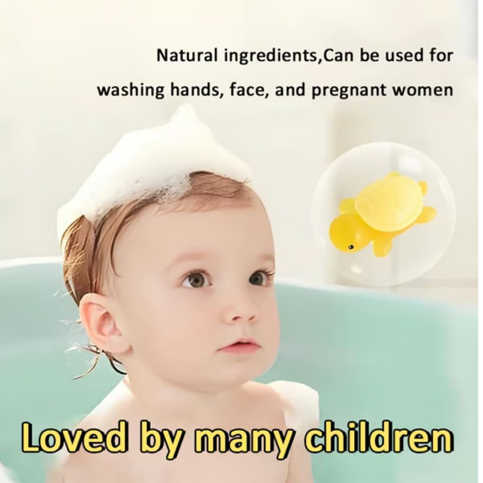 Moisturizing Kids Bath Soap Turtle Shape 4X Creative Cute Soap Cleansing