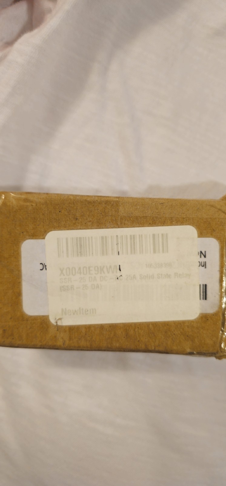Solid State Relay Module SSR-25DA 3-32 VDC to 24-380 VAC 25A US
