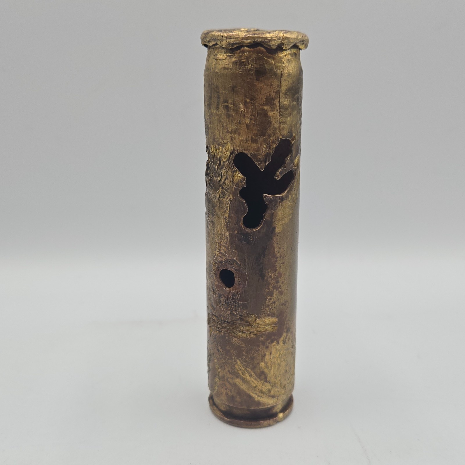 1942 20mm BBC Brass Casing Trench Art