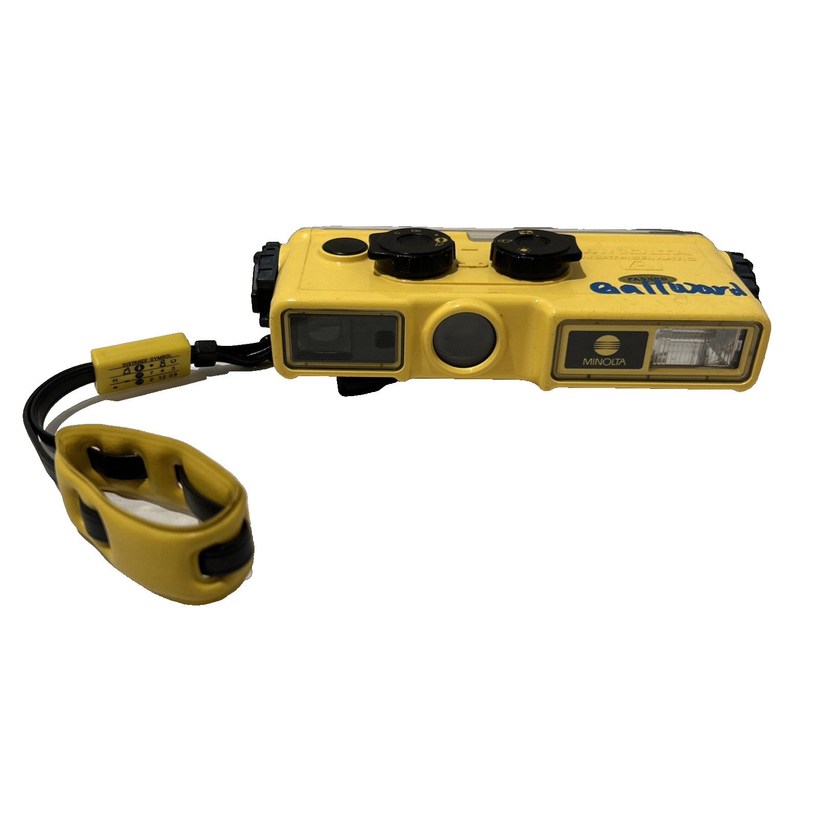 Minolta Weathermatic A 110 Film Underwater Camera w/ Strap