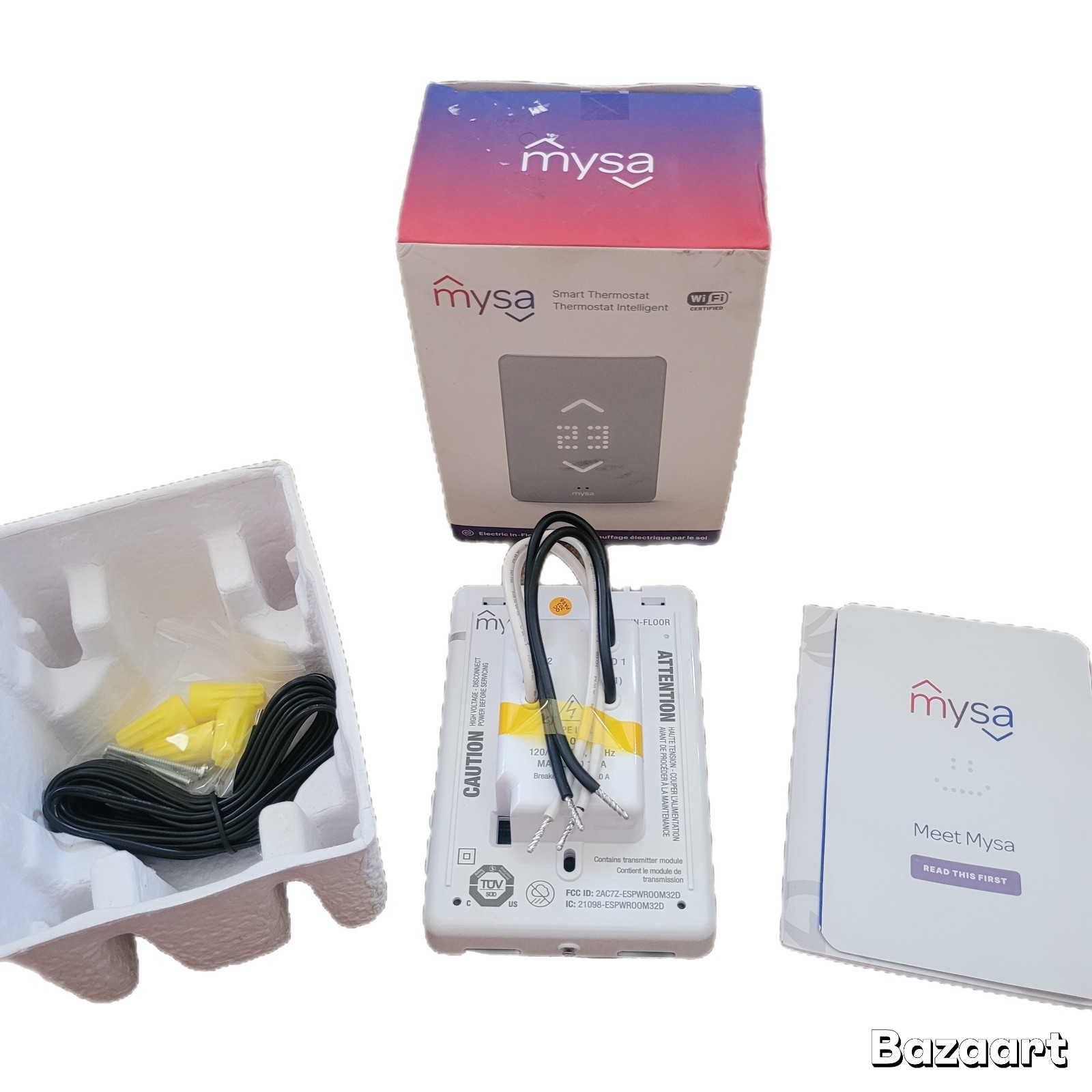 NEW Mysa Smart Thermostat For Electric in-Floor Heating MYSA IN-FLOOR VI-0