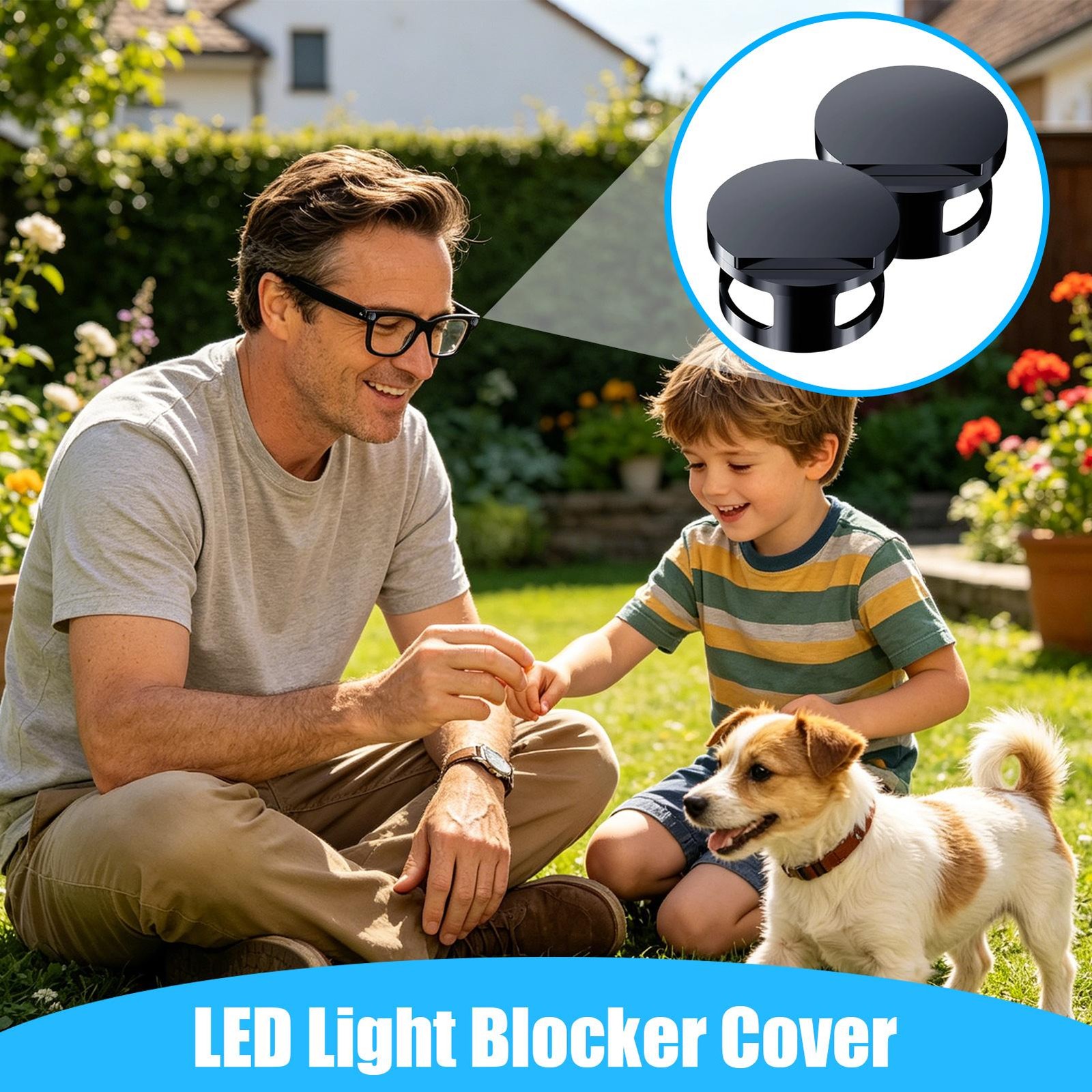 Smart Glasses Camera Cover Slide Eyewear Accessories LED Light Blocker Cover