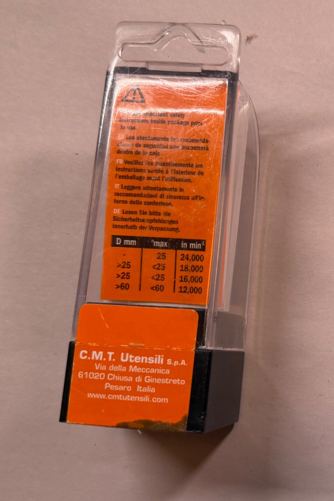 CMT Dovetail Router Bit 818.081.11 - New