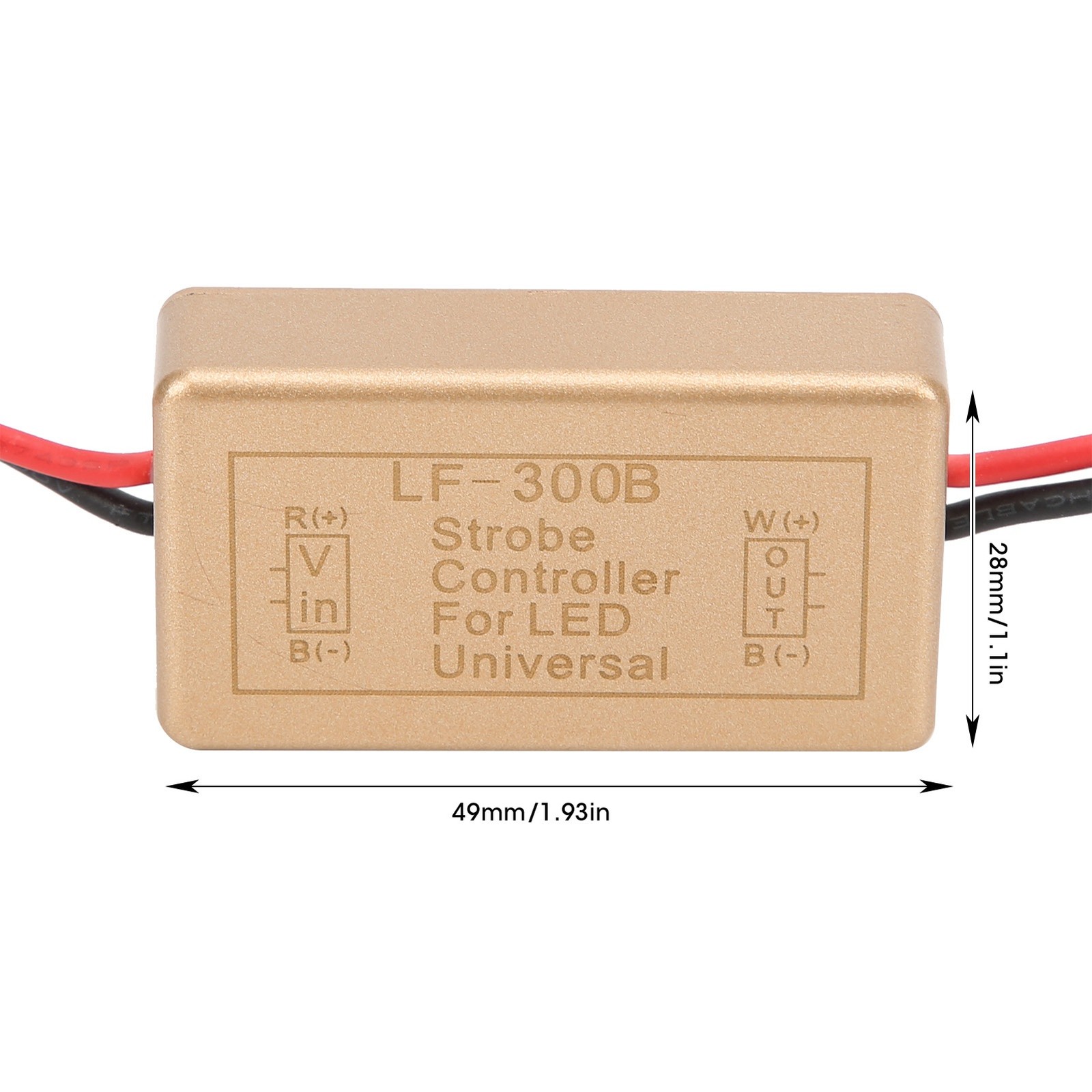 Flash Strobe Controller Box Continuous Flashing Module H8 H9 H11 Socket for LED
