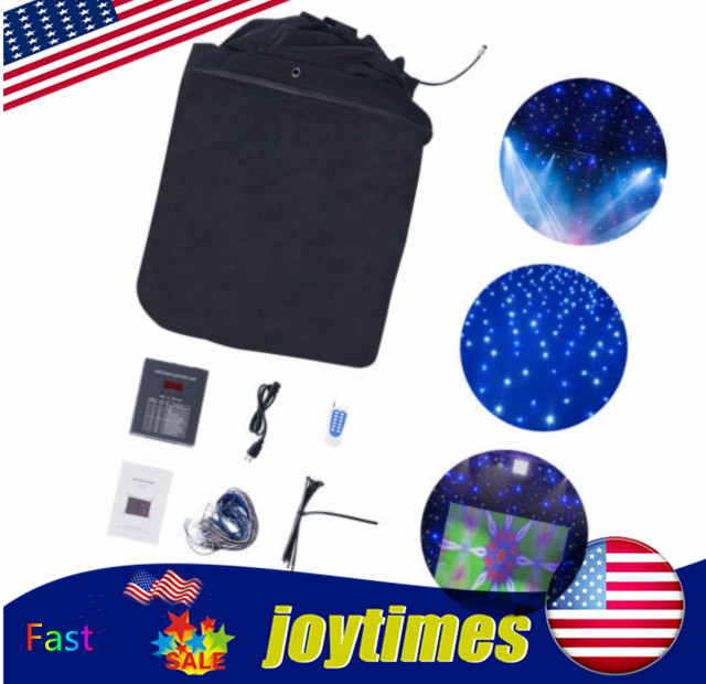 LED Star Stage Backdrop Star Curtain DMX512 Background Starry Sky W/Controller