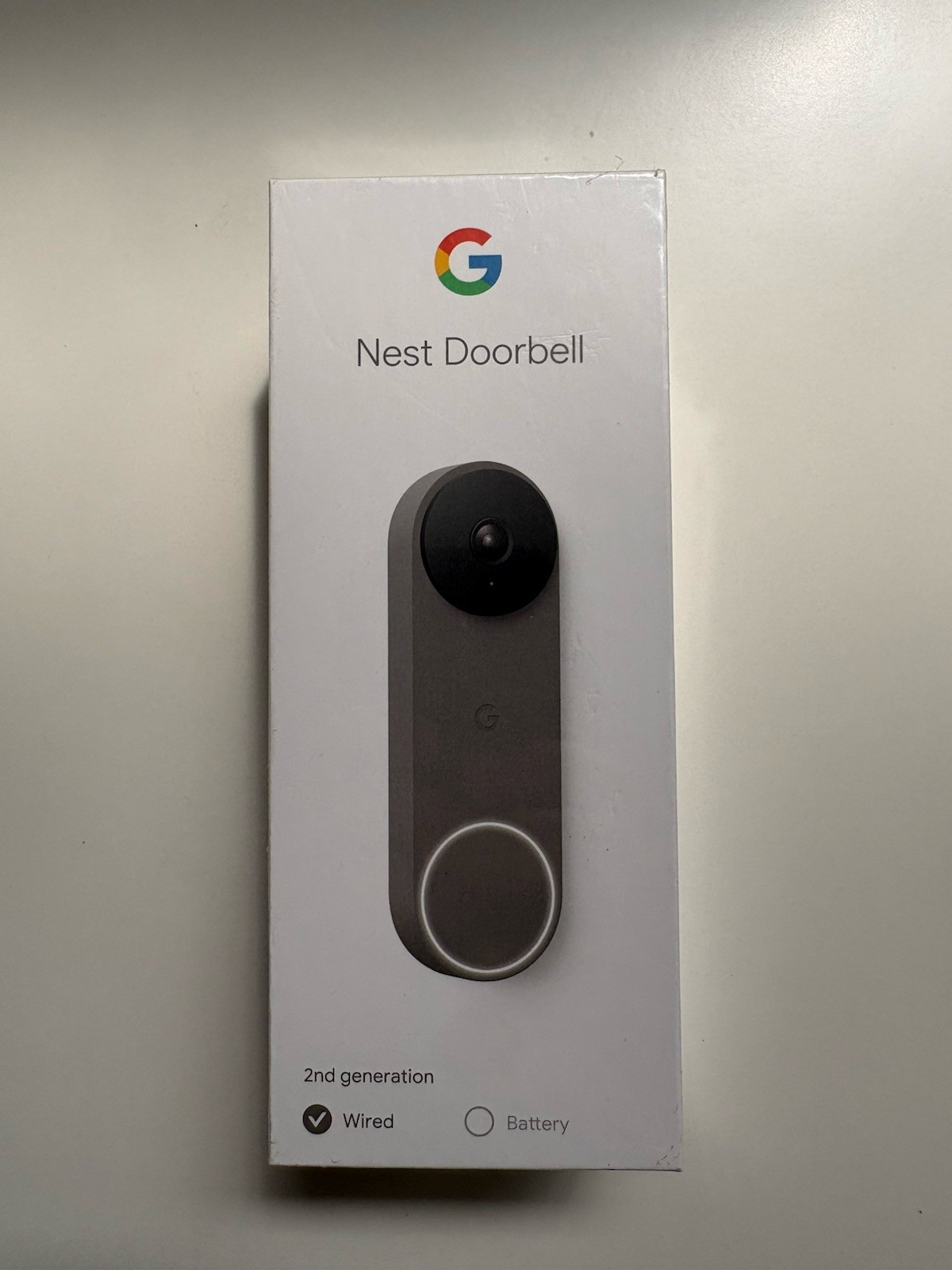 Google Nest Doorbell - (Wired, 2nd Gen) - Wired Video Doorbell Camera - New