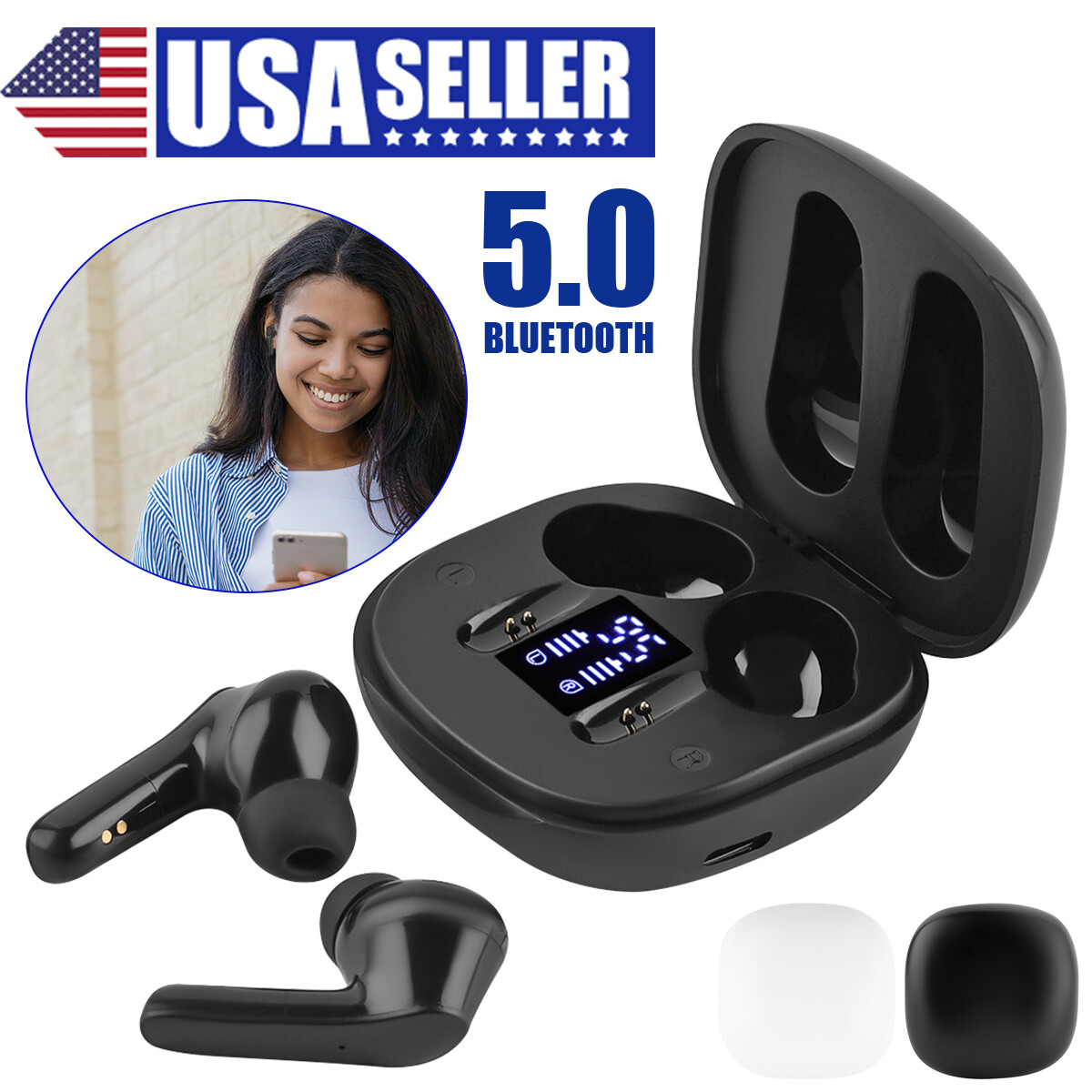 Online/OffLine Real Time Translator Earbuds 144+ Languages Translation Earphones