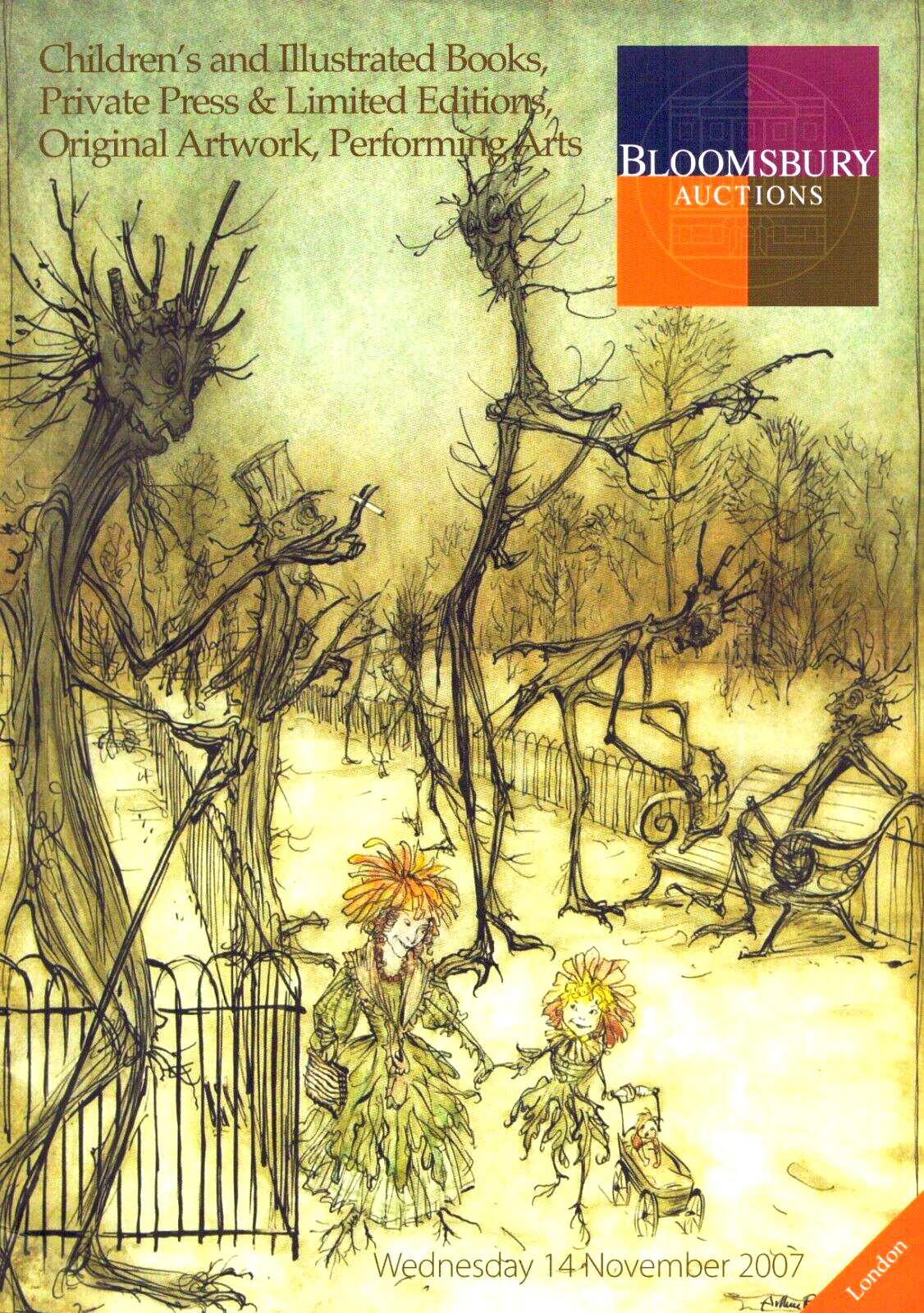 Bloomsbury Auction Catalog London November 14, 2007 Performing Arts Ltd Editions