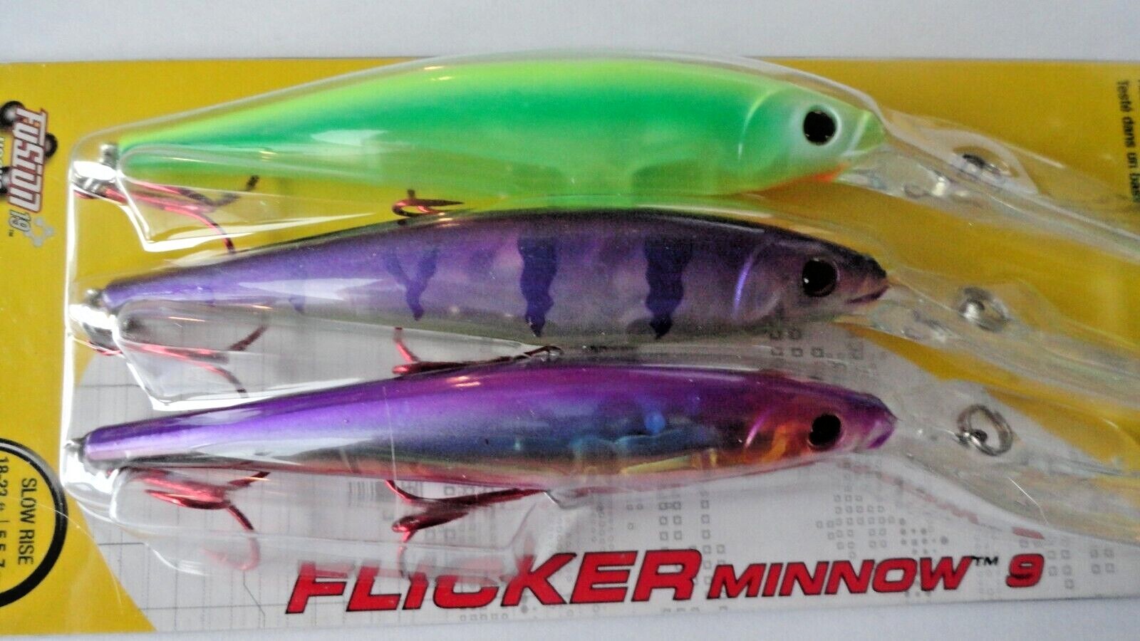 Berkley Flicker Minnow Crankbait #9 (SELECT COLOR) 3-PACK