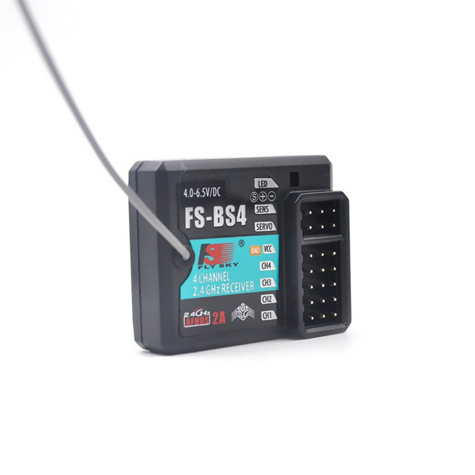 4CH FS-BS4 Receiver with Gyro Stabilization For Flysky FS-IT4S FS-GT5 AFHDS2A