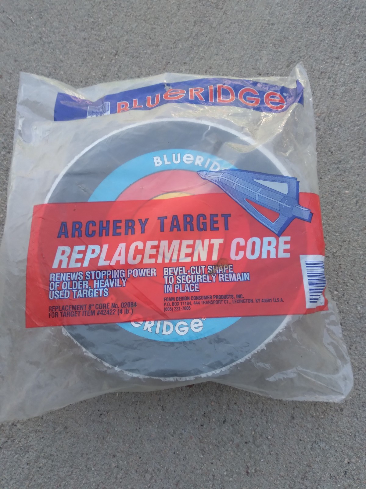 Vintage Blueridge Archery Target Replacement Core NEW
