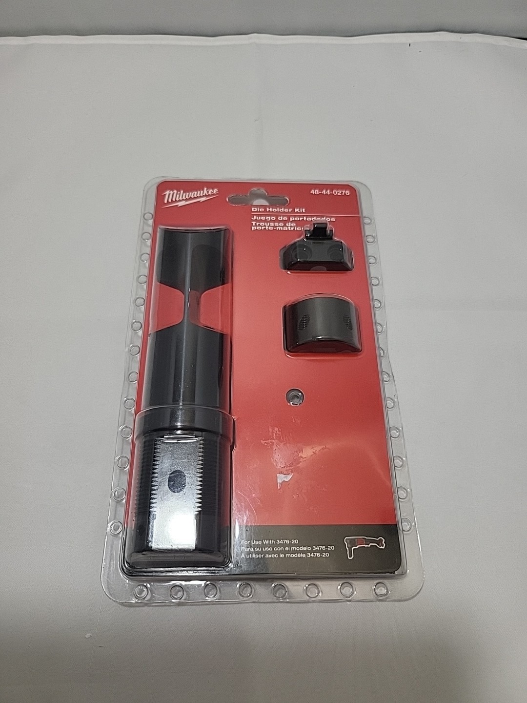 Milwaukee 48-44-0276 M18 FUEL 18V 10 Gauge Die Holder Accessory Kit NIP (L)