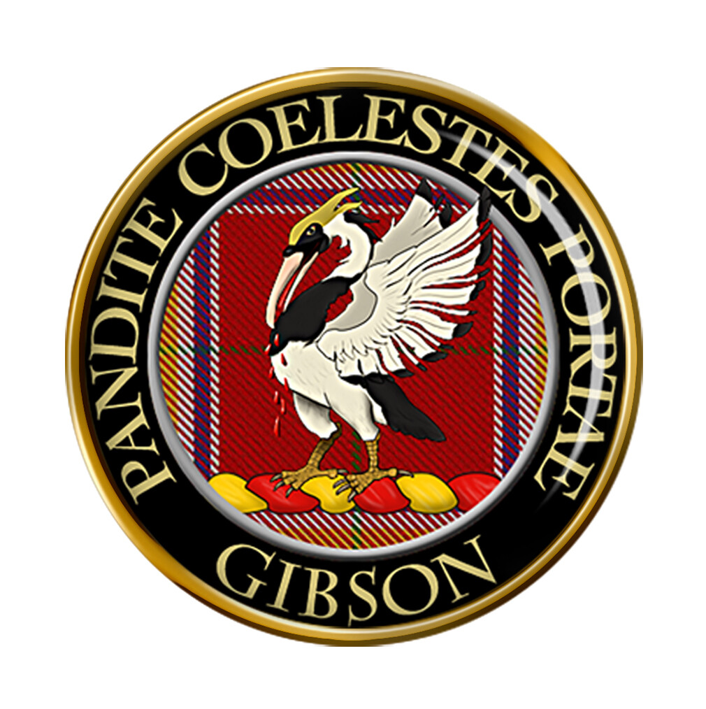 Gibson Scottish Clan Pin Badge