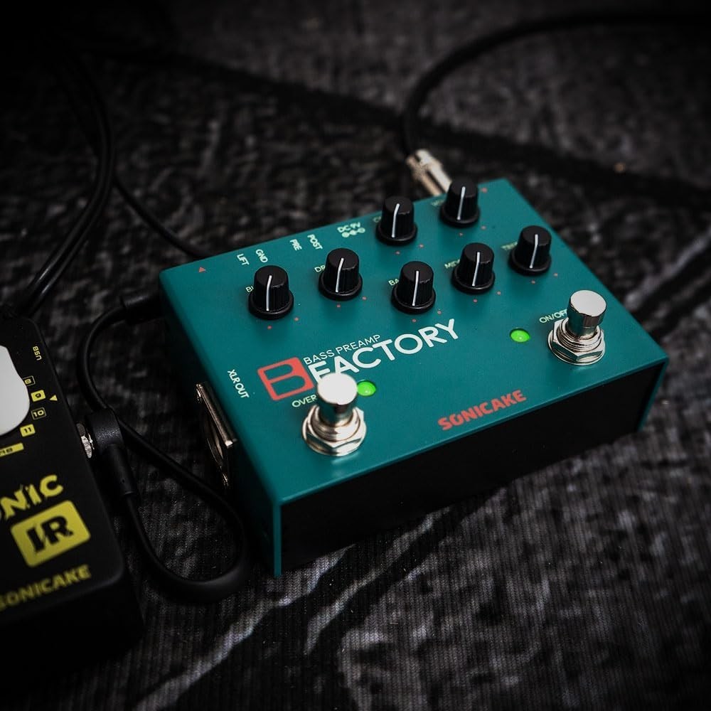 Bass Pedal Overdrive Analog Preamp Compression