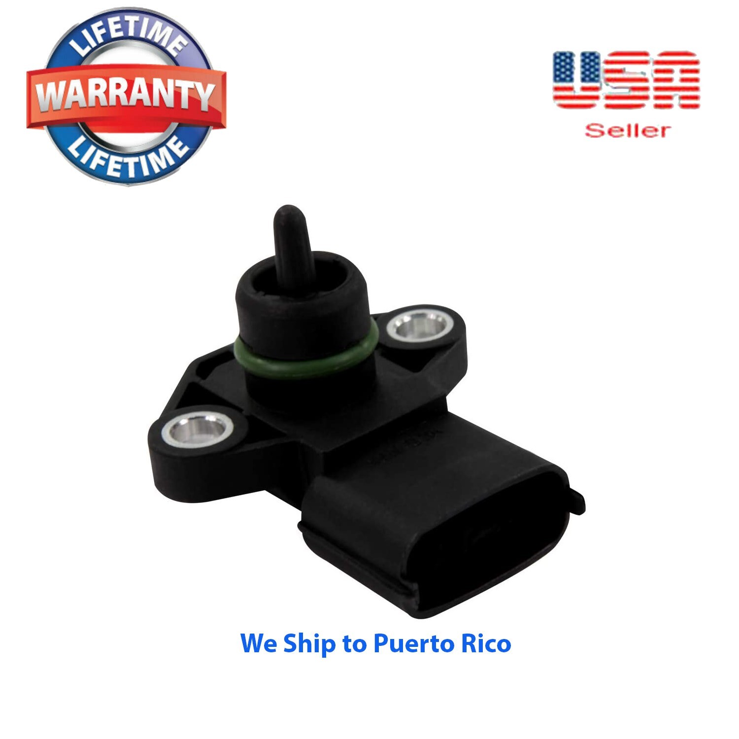 Manifold Pressure (MAP) Sensor Fits: ACCENT ELANTRA TIBURON TUCSON RIO RIO5 &