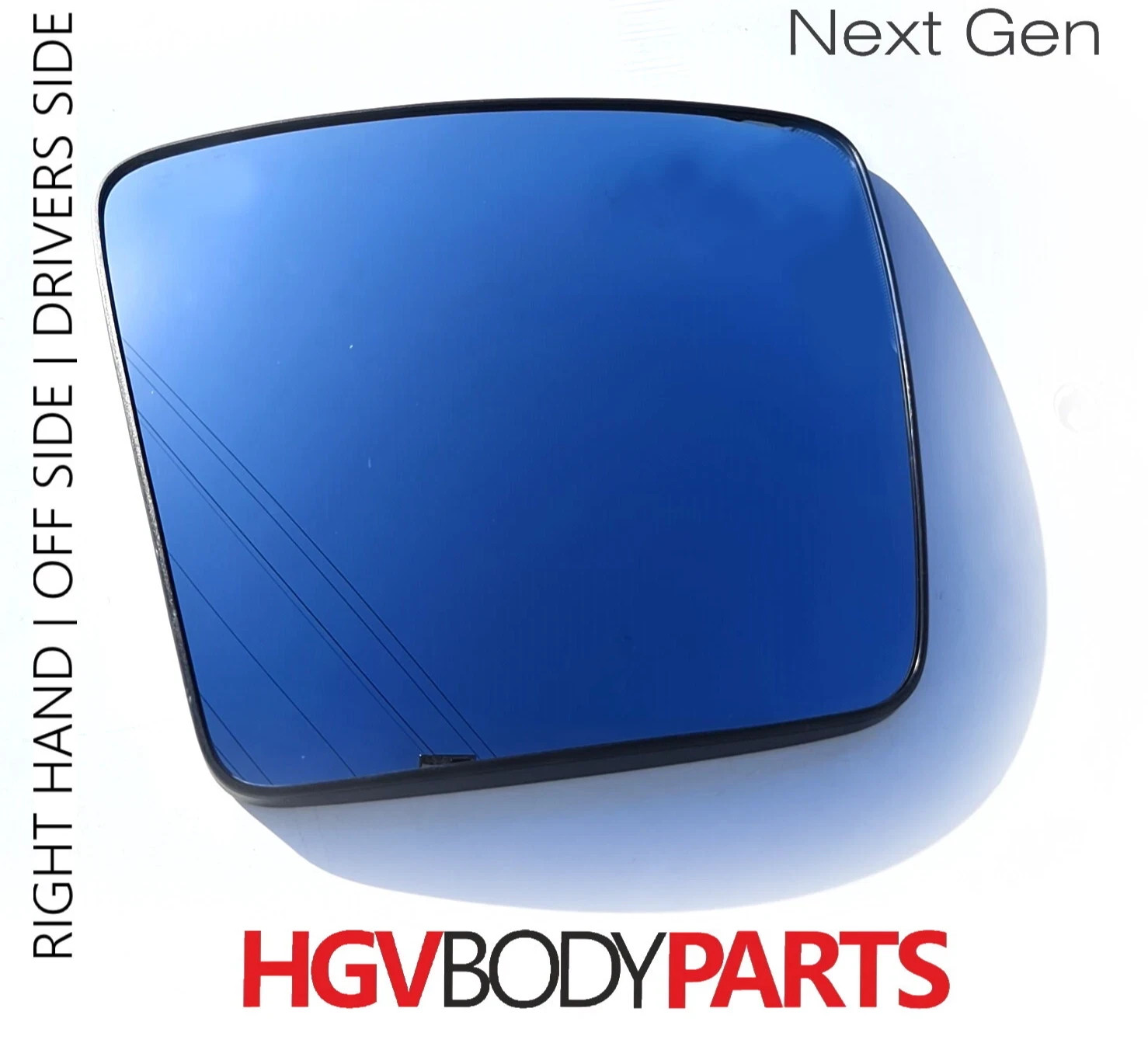 For SCANIA 7 Mirror Glass Wide Angle RH Next Gen R, S, P, T, G