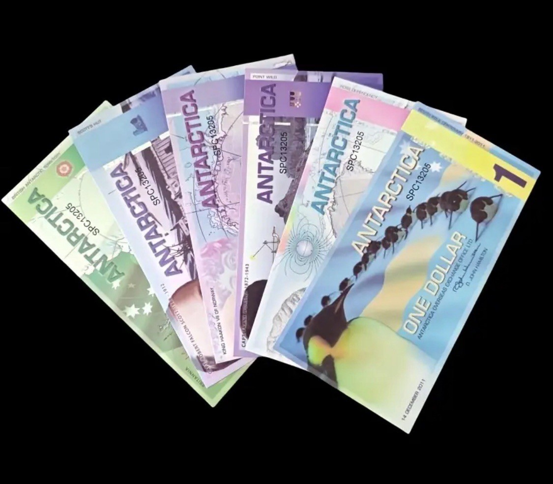 🇦🇶Antarctica Banknotes (6 Pieces) *$1,2,3,5,10,20* UNC Dollars