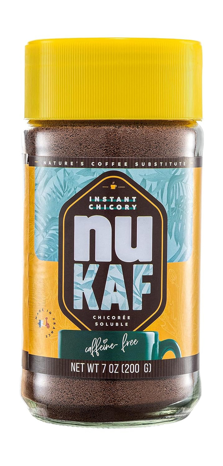 Nukaf by  Instant Chicory Coffee Alternative, Brews like Regular Coffee, All Nat