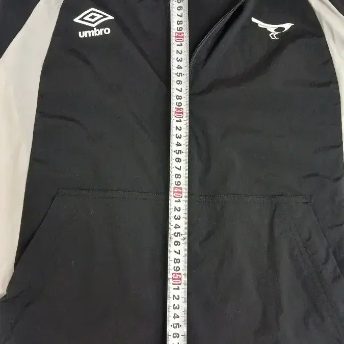 Umbro Black & White Windbreaker Jacket Official